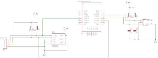 Rotary Encoder Simplified Circuit Diagram